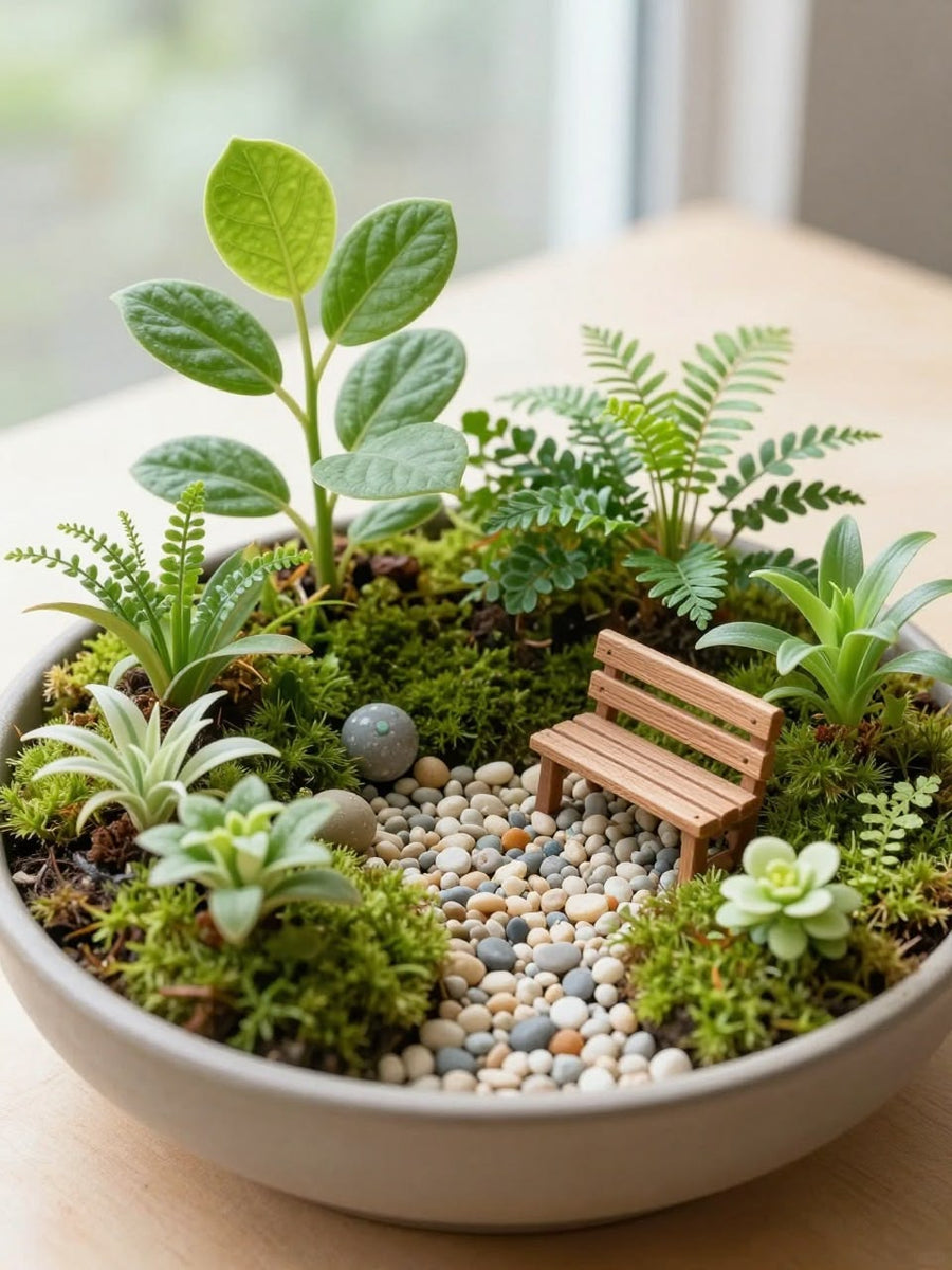 Moss Bowl Planter