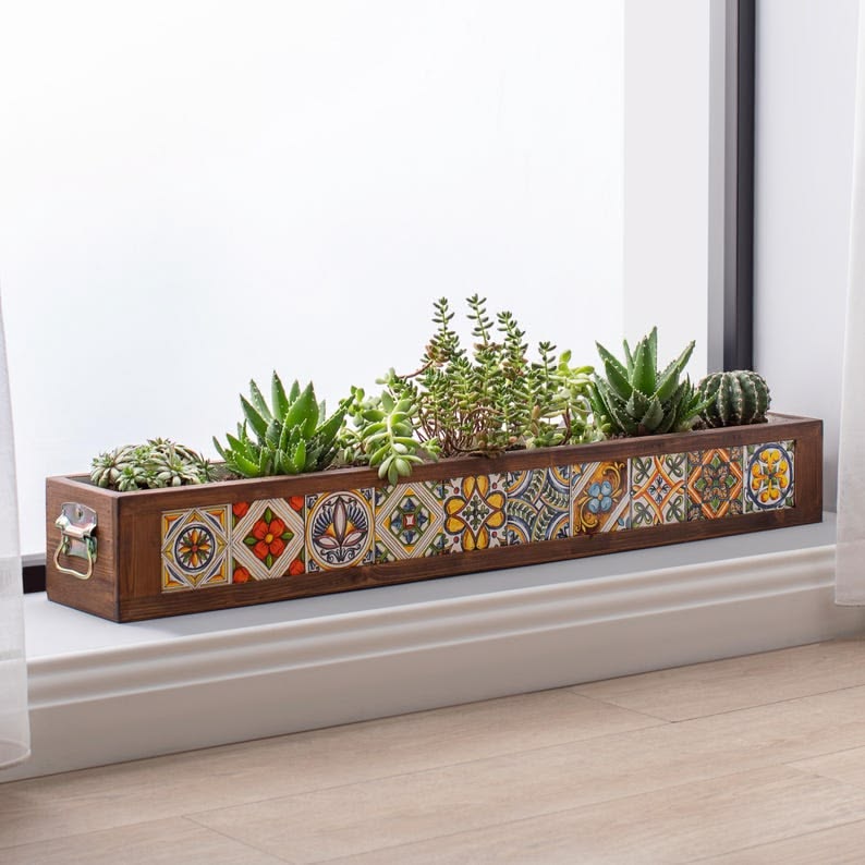 Windowsill Herb Trough