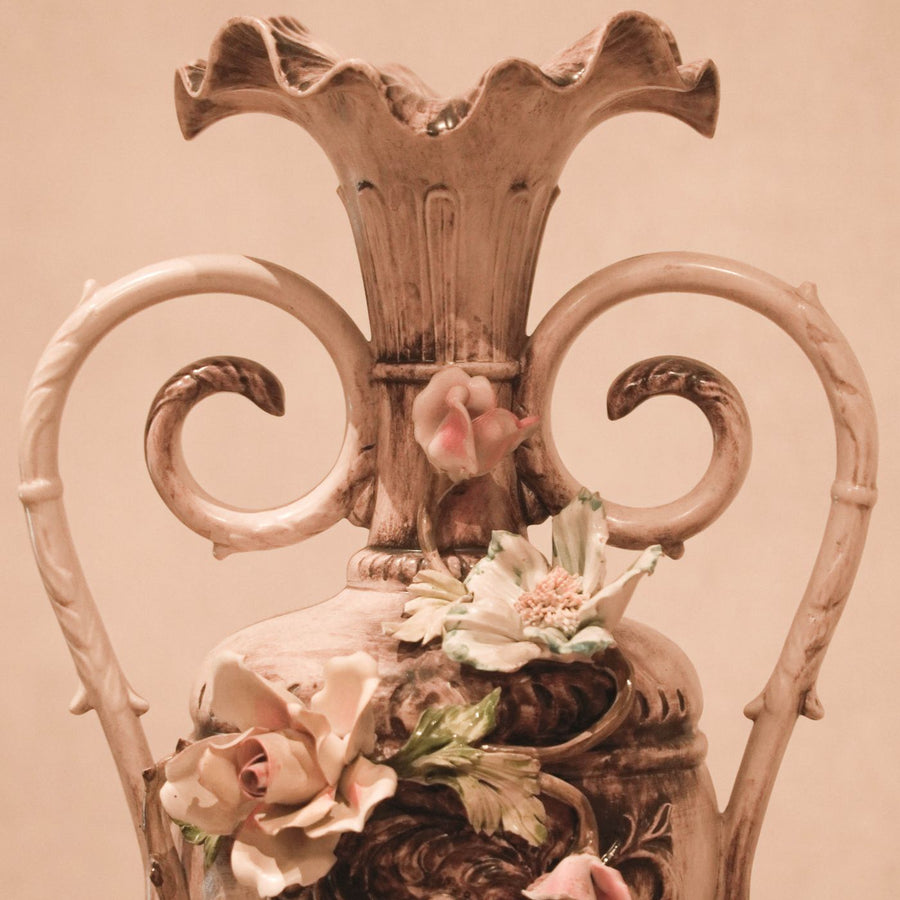 Carved Ridge Vase — detail
